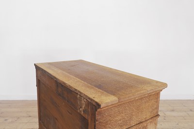 Lot 79 - A pale oak chest of drawers
