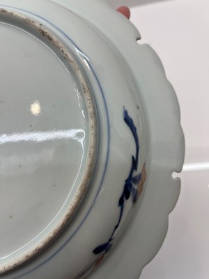 Lot 70 - A Chinese blue and white porcelain plate