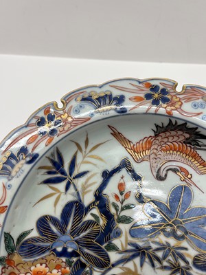 Lot 70 - A Chinese blue and white porcelain plate