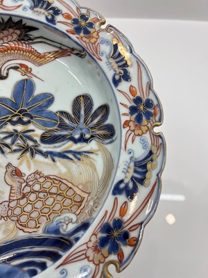 Lot 70 - A Chinese blue and white porcelain plate