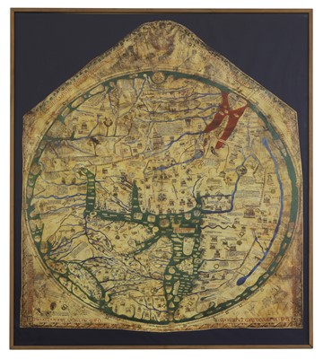 Lot 50 - MAPPA MUNDI: The Hereford World Map