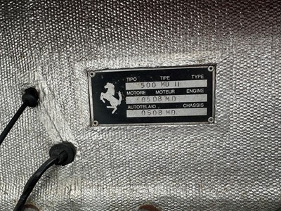 Lot 60 - 1995 Ferrari 500 Mondial Replica