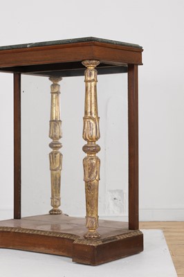 Lot 173 - A Regency rosewood and parcel-gilt pier table