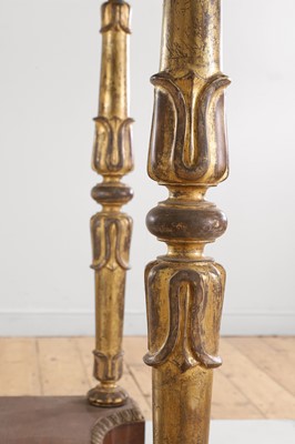 Lot 173 - A Regency rosewood and parcel-gilt pier table
