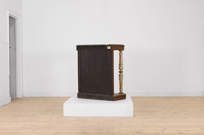 Lot 173 - A Regency rosewood and parcel-gilt pier table