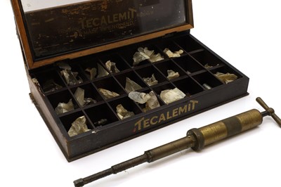 Lot 36 - A 'Tecalemit' grease-gun nipple shop display