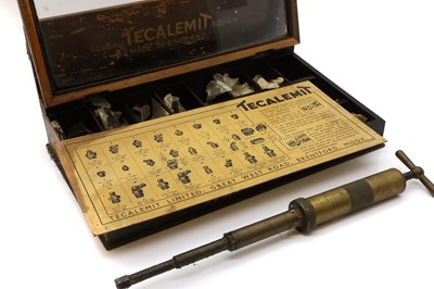 Lot 36 - A 'Tecalemit' grease-gun nipple shop display