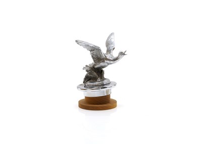Lot A Desmo 'Flying Goose' radiator mascot