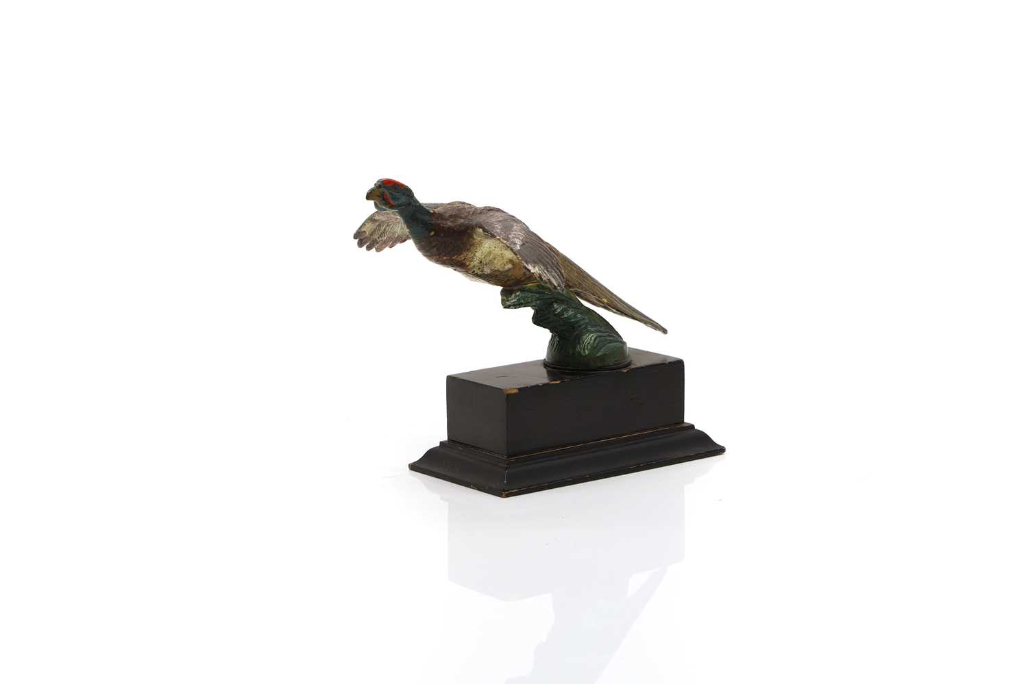 Lot 5 - A bronze flying pheasant radiator mascot
