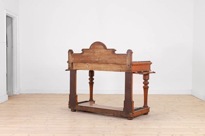 Lot 2 - A Victorian oak hall table