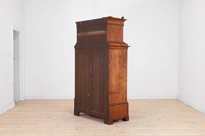 Lot 18 - A Biedermeier mahogany secrétaire à abattant