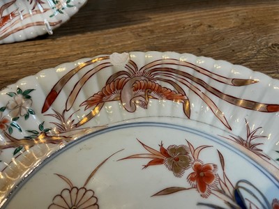 Lot 151 - A pair of Imari porcelain plates