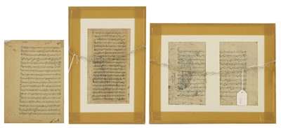 Lot 228 - Three Mughal miniatures
