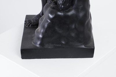 Lot 11 - An imitation bronze model of the Farnese Hercules