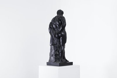 Lot 11 - An imitation bronze model of the Farnese Hercules