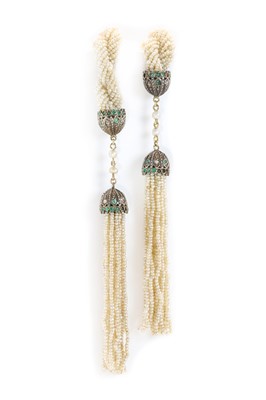 Lot 54 - A seed pearl sautoir necklace