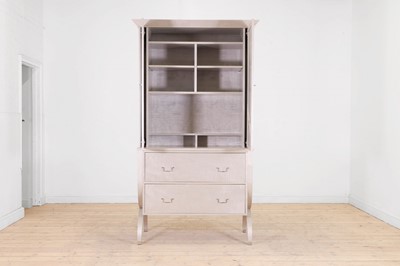 Lot 80 - A grey sycamore 'Fitzgerald' cocktail cabinet by Nina Campbell