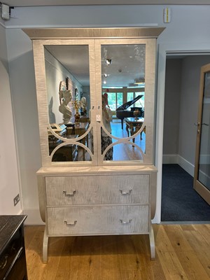 Lot 80 - A grey sycamore 'Fitzgerald' cocktail cabinet by Nina Campbell