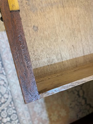 Lot 120 - A George III-style mahogany partners' desk