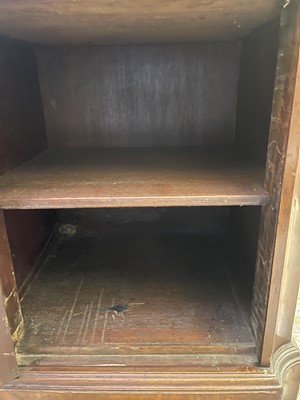 Lot 120 - A George III-style mahogany partners' desk