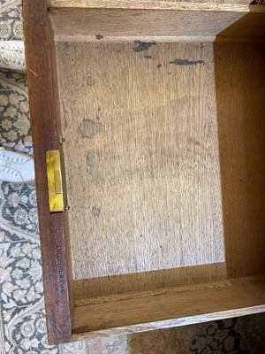 Lot 120 - A George III-style mahogany partners' desk