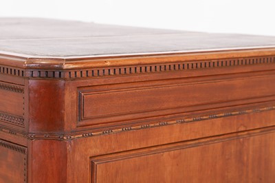 Lot 120 - A George III-style mahogany partners' desk