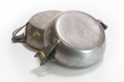 Lot 28 - A pair of Liberty & Co. Tudric pewter bowls