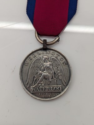 Lot 454 - A Waterloo medal