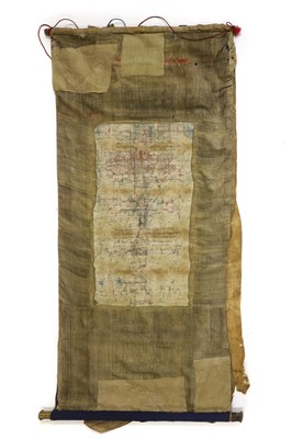 Lot 145 - A Tibetan thangka