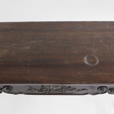 Lot 208 - A Chinese hardwood altar table