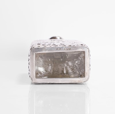 Lot 150 - A Chinese export silver decanter