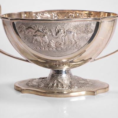 Lot 211 - An Indian silver tea and coffee service