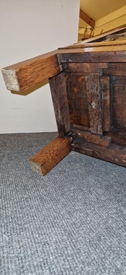 Lot 120 - A Heal's oak glazed bookcase