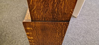 Lot 120 - A Heal's oak glazed bookcase