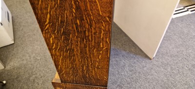 Lot 120 - A Heal's oak glazed bookcase