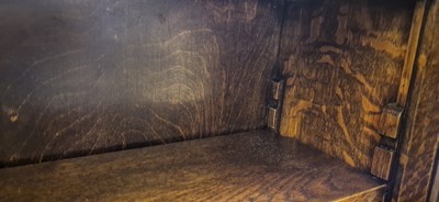 Lot 120 - A Heal's oak glazed bookcase