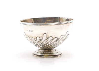 Lot 51 - A small silver rose bowl