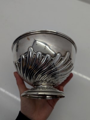 Lot 51 - A small silver rose bowl