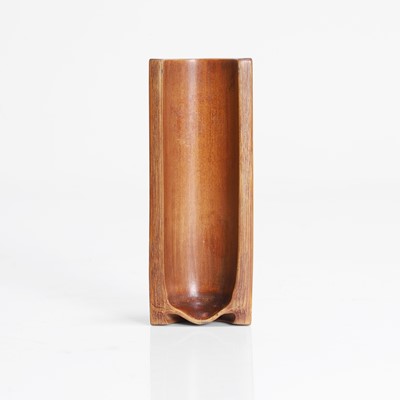 Lot 160 - A Chinese bamboo brush rest