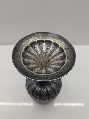 Lot 41 - A silver plated ewer