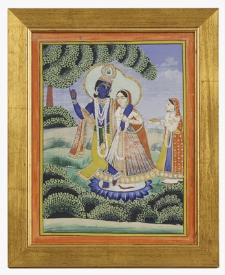 Lot 214 - A collection of Indian miniatures