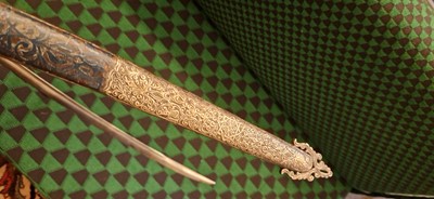 Lot 500 - A Nimcha sword