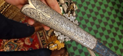 Lot 500 - A Nimcha sword