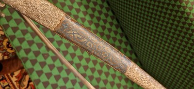 Lot 500 - A Nimcha sword