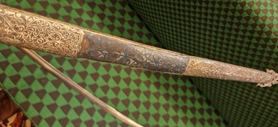 Lot 500 - A Nimcha sword