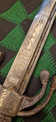 Lot 500 - A Nimcha sword