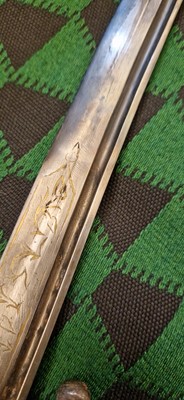Lot 500 - A Nimcha sword