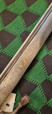 Lot 500 - A Nimcha sword