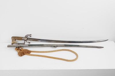 Lot 500 - A Nimcha sword