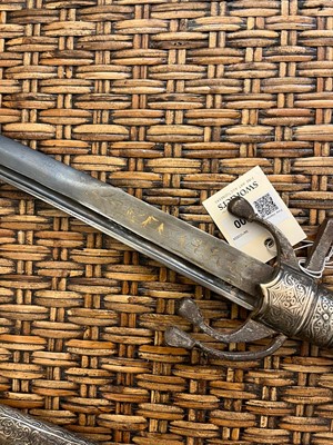 Lot 500 - A Nimcha sword